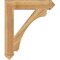 Ekena Millwork Legacy Arts & Crafts Rough Sawn Bracket, Western Red Cedar, 6"W x 34"D x 40"H BKT06X34X40LEC03RWR - alternate 3
